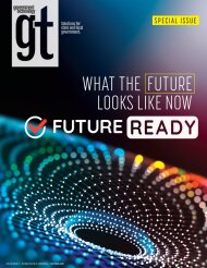 cover of Government Technology Future Ready Special Issue November 2020